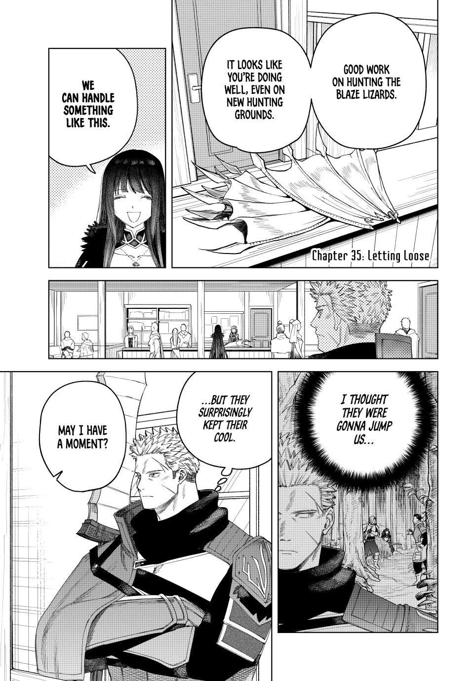 The Witch and the Mercenary Chapter 35 1