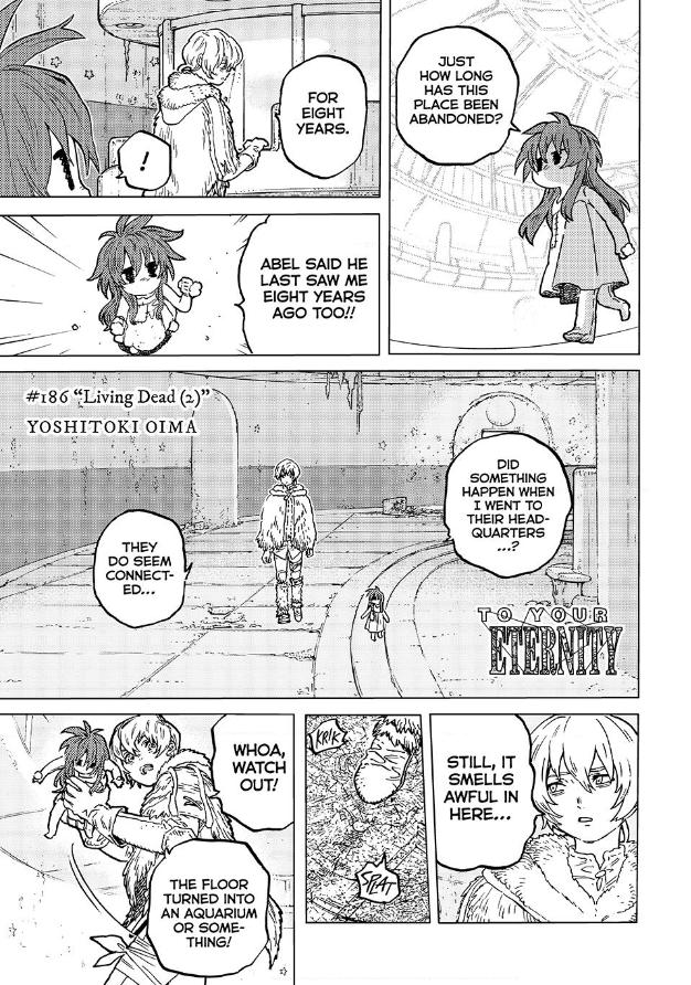 To Your Eternity Chapter 186-1 - Page 1 - To Your Eternity manga Chapter 186-1 manga