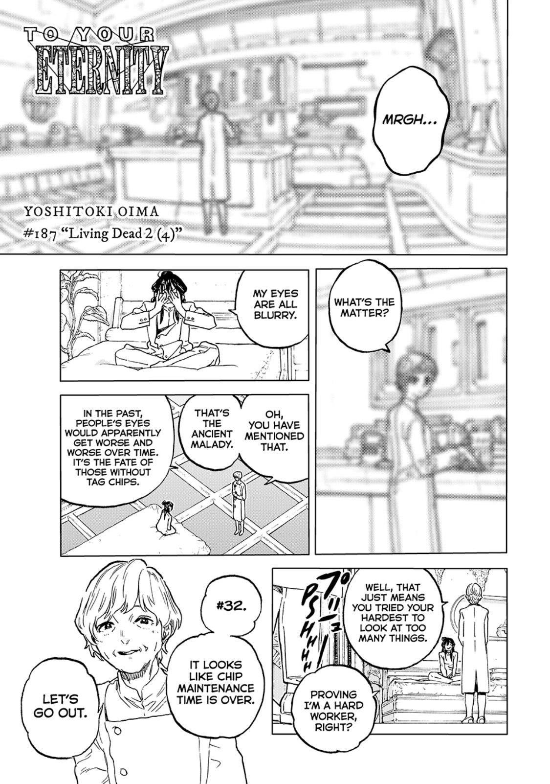 To Your Eternity Chapter 187-4 - Page 1 - To Your Eternity manga Chapter 187-4 manga