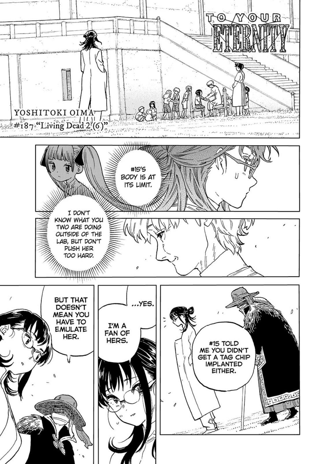 To Your Eternity Chapter 187-5 - Page 1 - To Your Eternity manga Chapter 187-5 manga