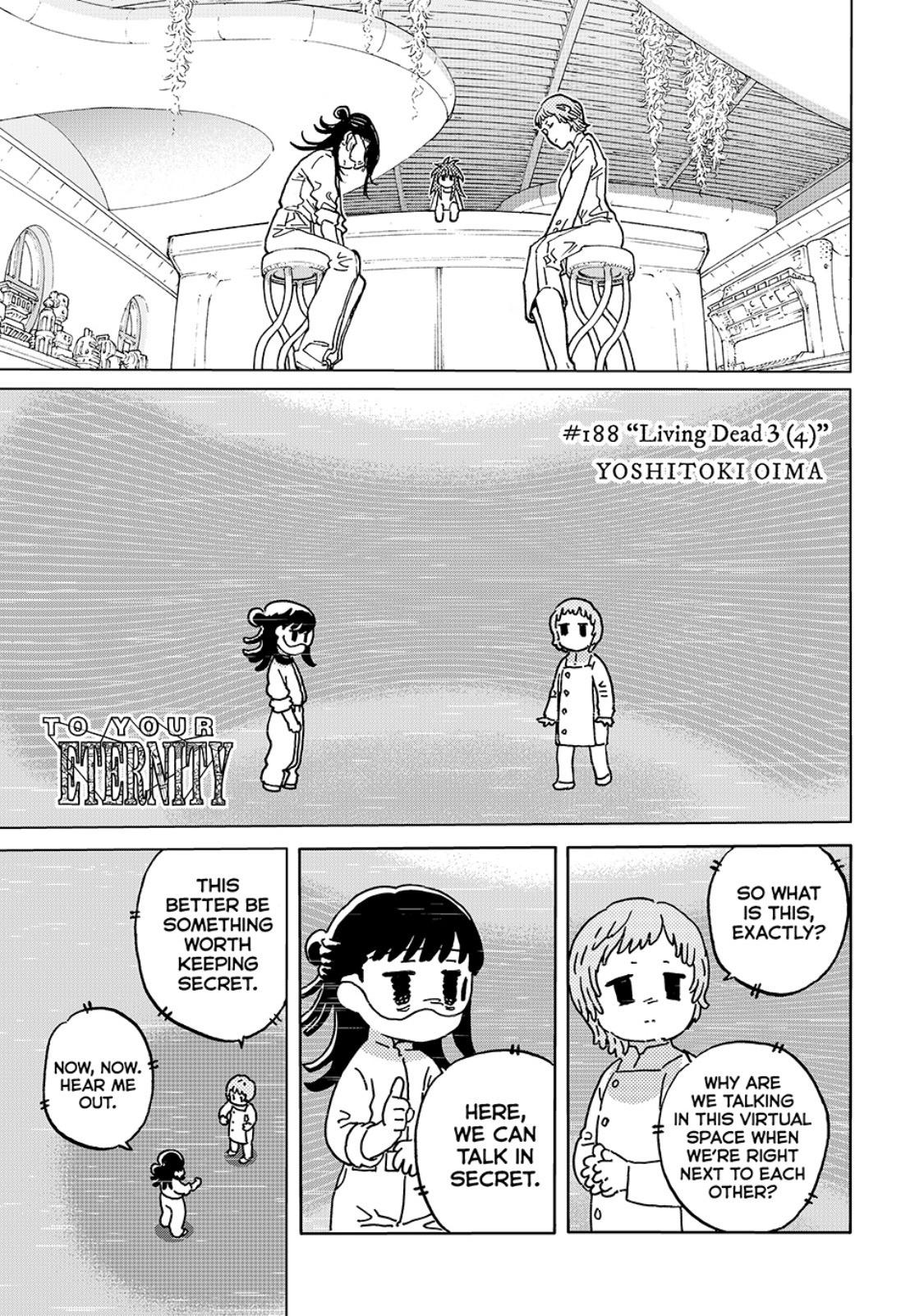 To Your Eternity Chapter 188-4 - Page 1 - To Your Eternity manga Chapter 188-4 manga