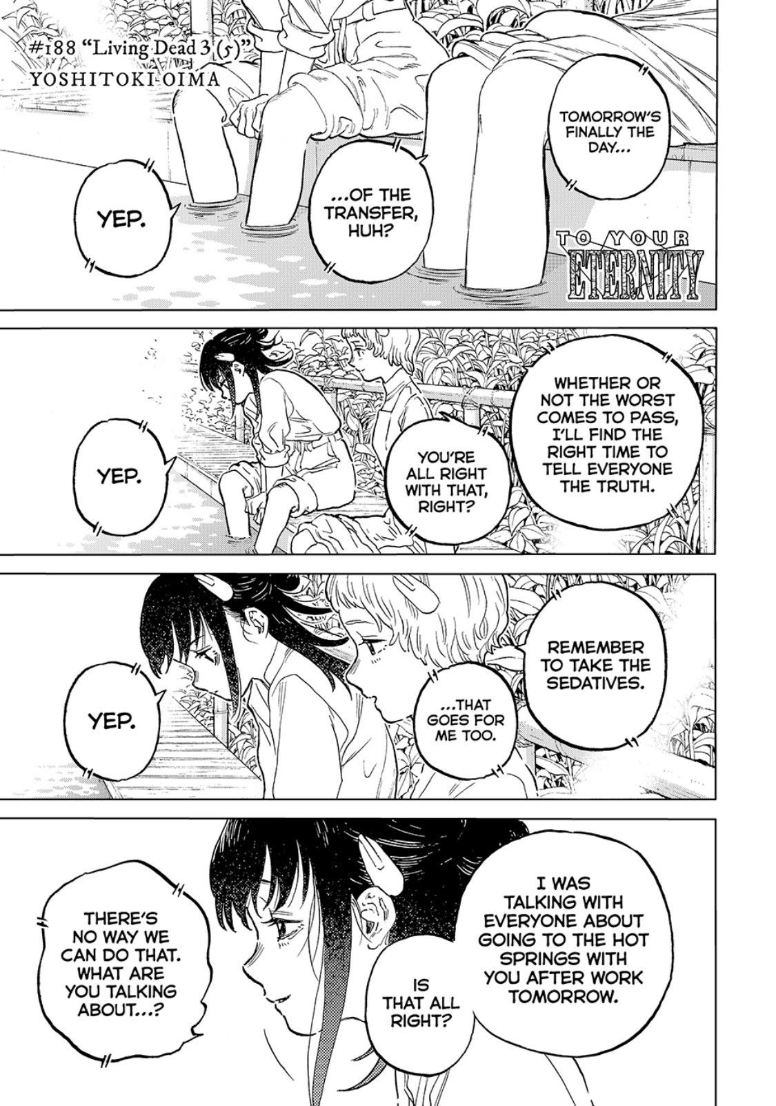 To Your Eternity Chapter 188-5 - Page 1 - To Your Eternity manga Chapter 188-5 manga