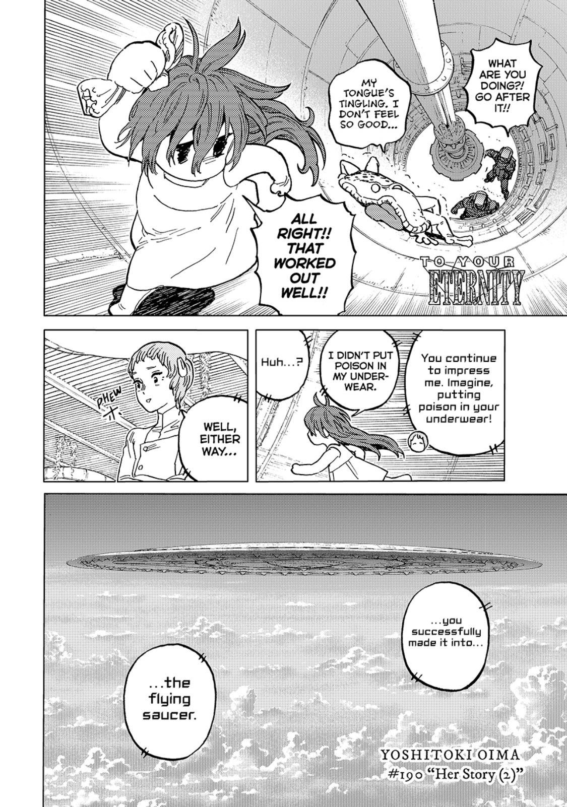 To Your Eternity Chapter 190-1 - Page 2 - To Your Eternity manga Chapter 190-1 manga