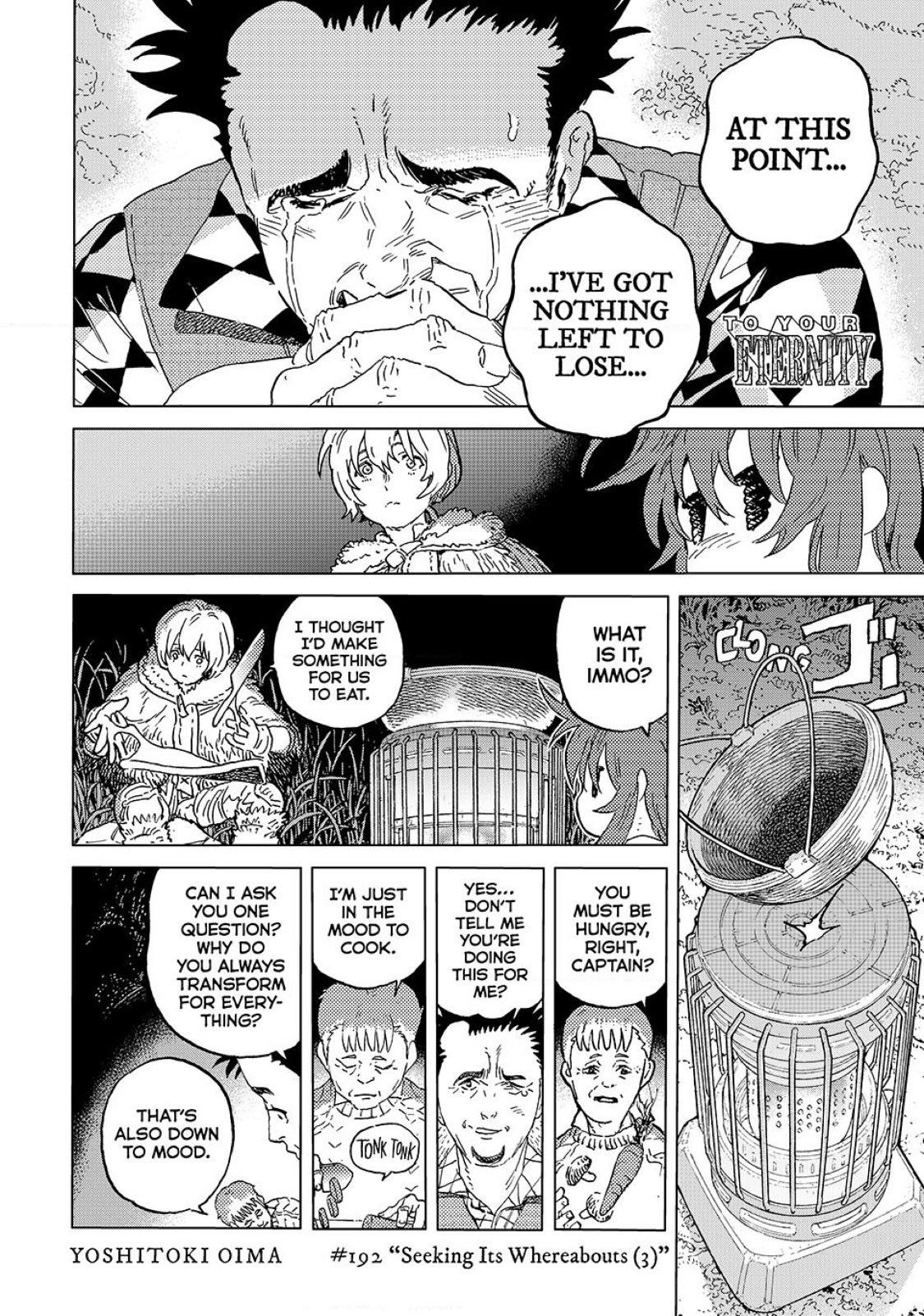 To Your Eternity Chapter 192-3 - Page 2 - To Your Eternity manga Chapter 192-3 manga