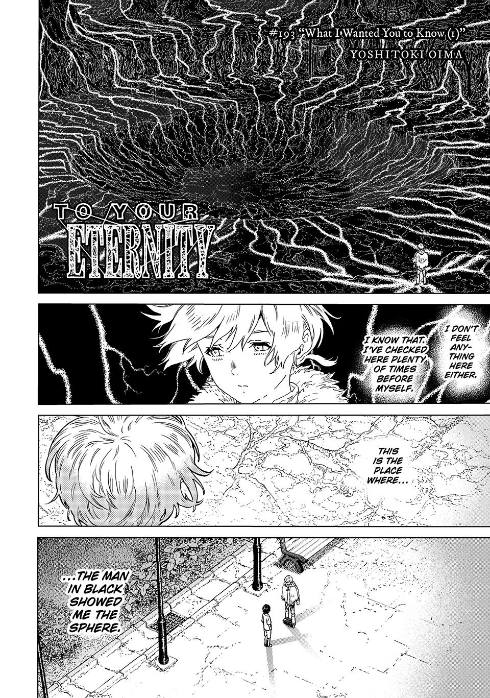 To Your Eternity Chapter 193-0 - Page 2 - To Your Eternity manga Chapter 193-0 manga