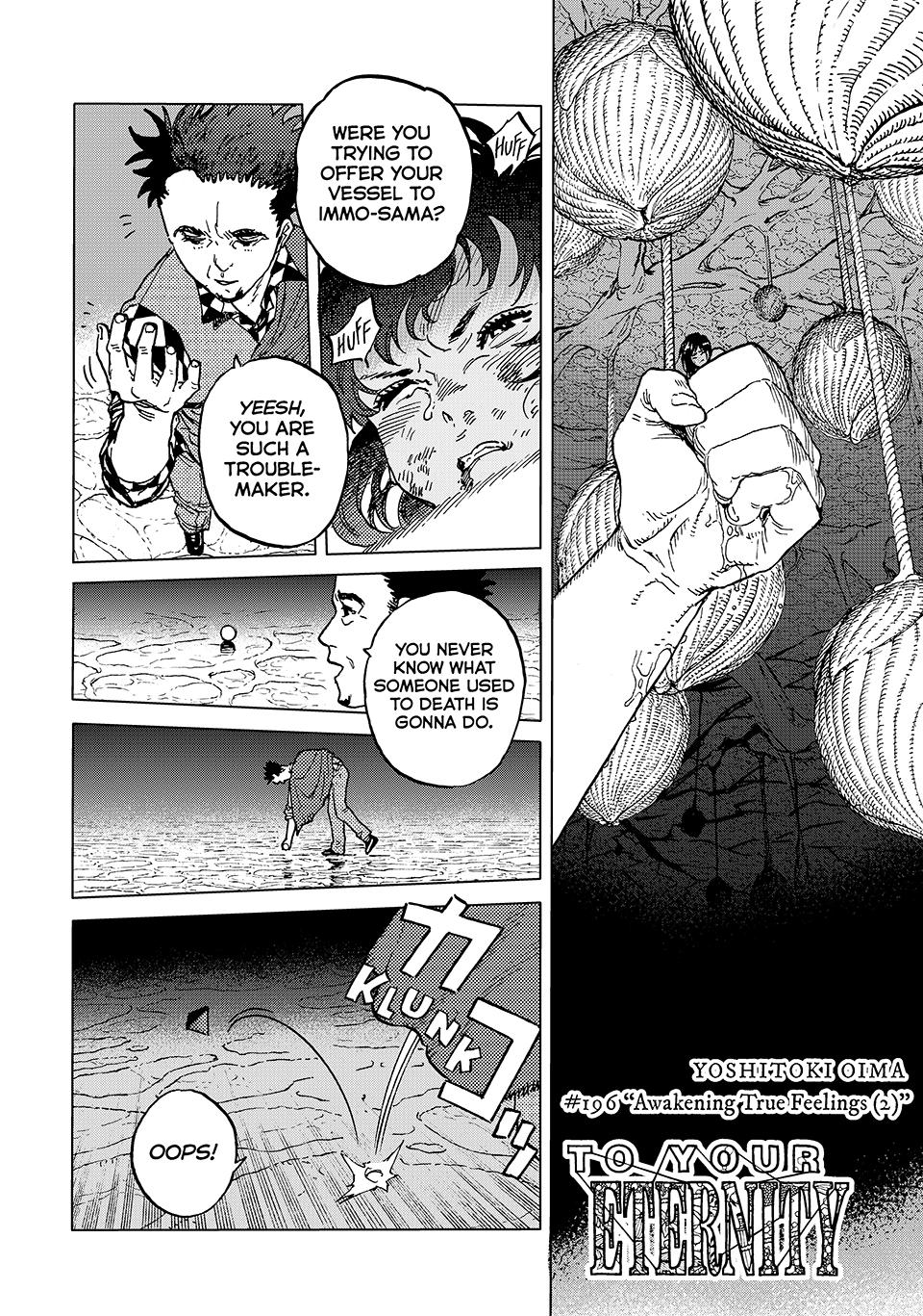 To Your Eternity Chapter 196-1 - Page 2 - To Your Eternity manga Chapter 196-1 manga