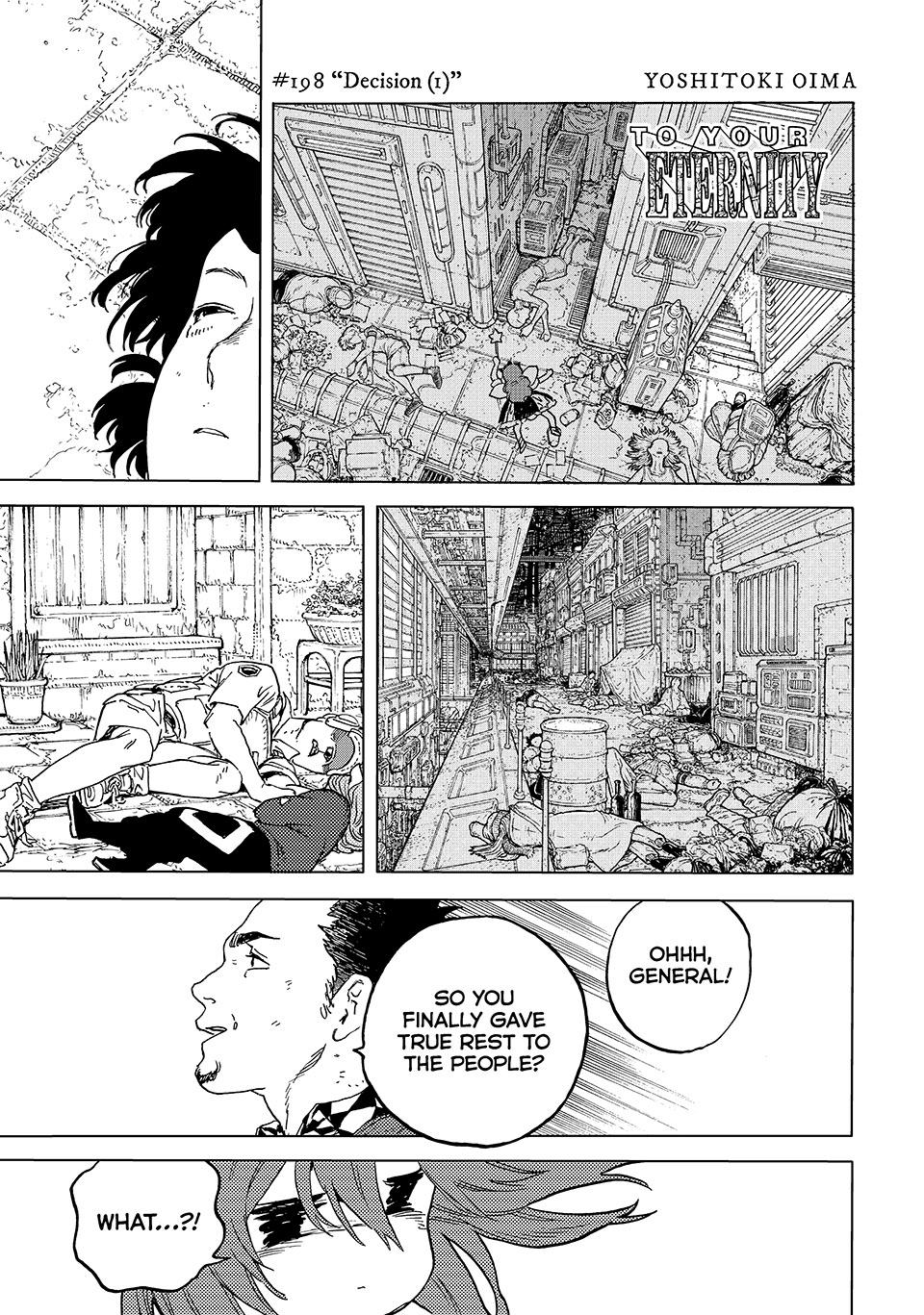 To Your Eternity Chapter 198-0 - Page 1 - To Your Eternity manga Chapter 198-0 manga