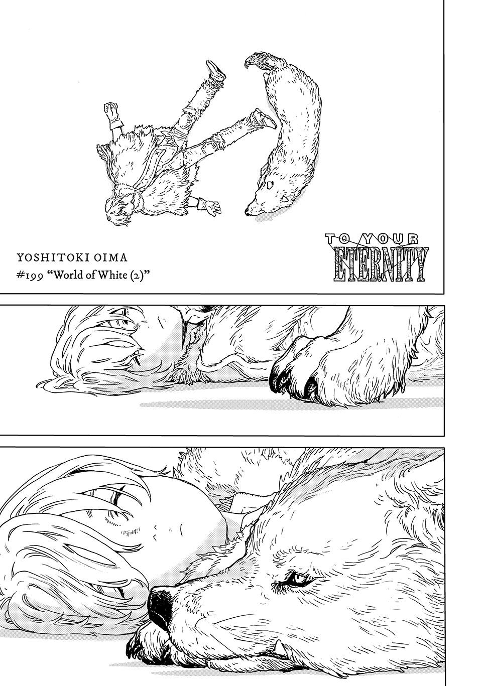 To Your Eternity Chapter 199-1 - Page 1 - To Your Eternity manga Chapter 199-1 manga