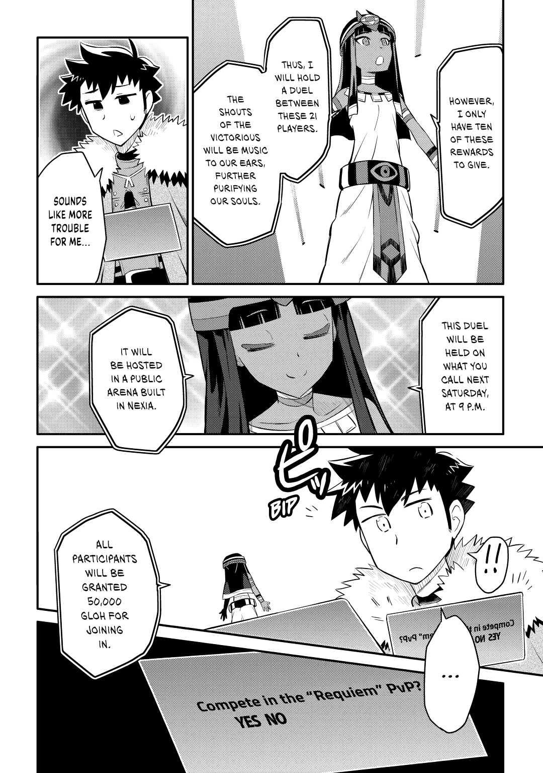 A Playthrough of a Certain Dude's VRMMO Life Chapter 25 14