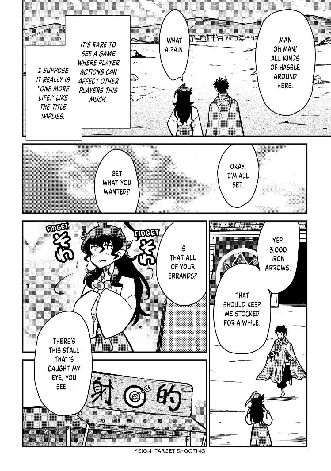 A Playthrough of a Certain Dude's VRMMO Life Chapter 47 18