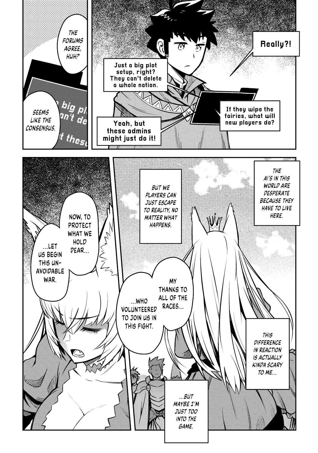 A Playthrough of a Certain Dude's VRMMO Life Chapter 58 14