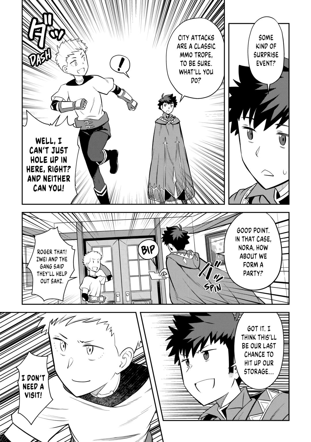 A Playthrough of a Certain Dude's VRMMO Life Chapter 84 7