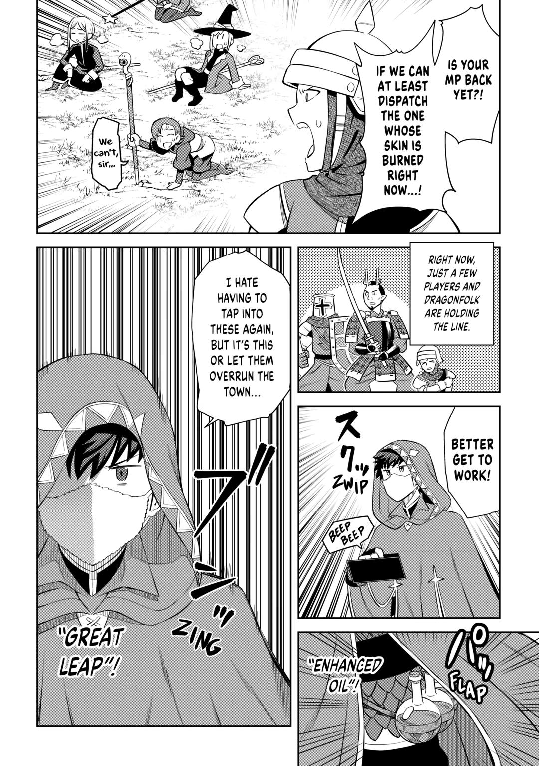 A Playthrough of a Certain Dude's VRMMO Life Chapter 85 4