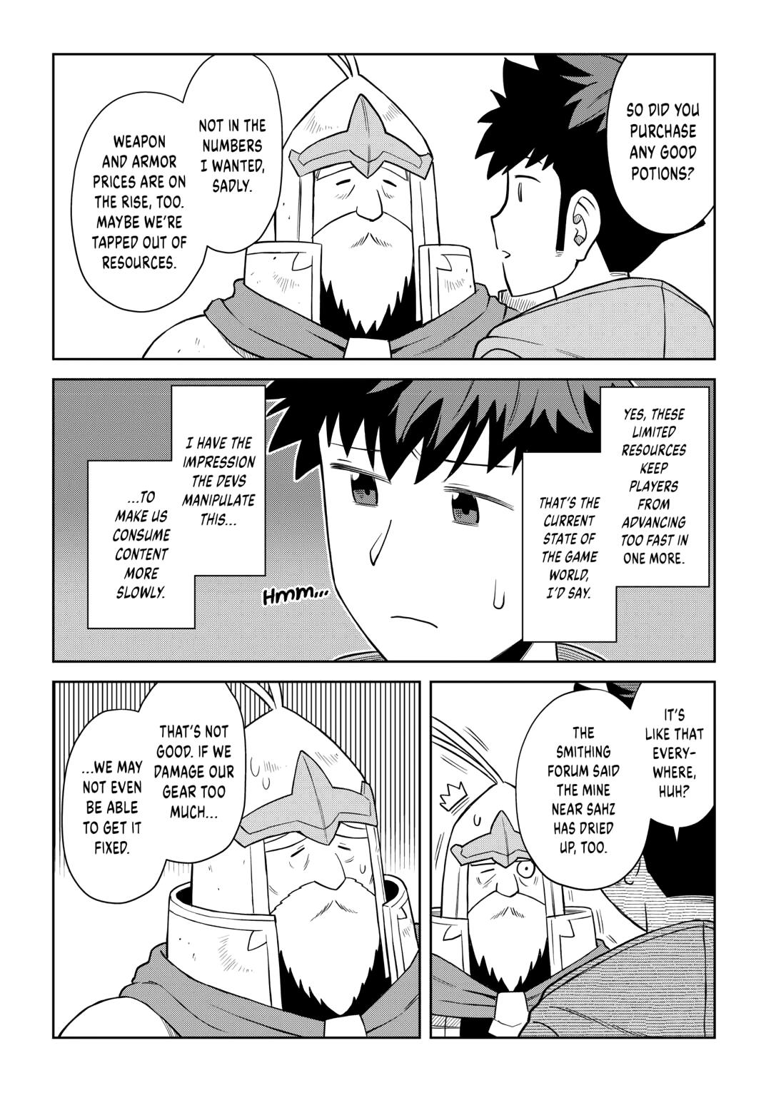 A Playthrough of a Certain Dude's VRMMO Life Chapter 97 4