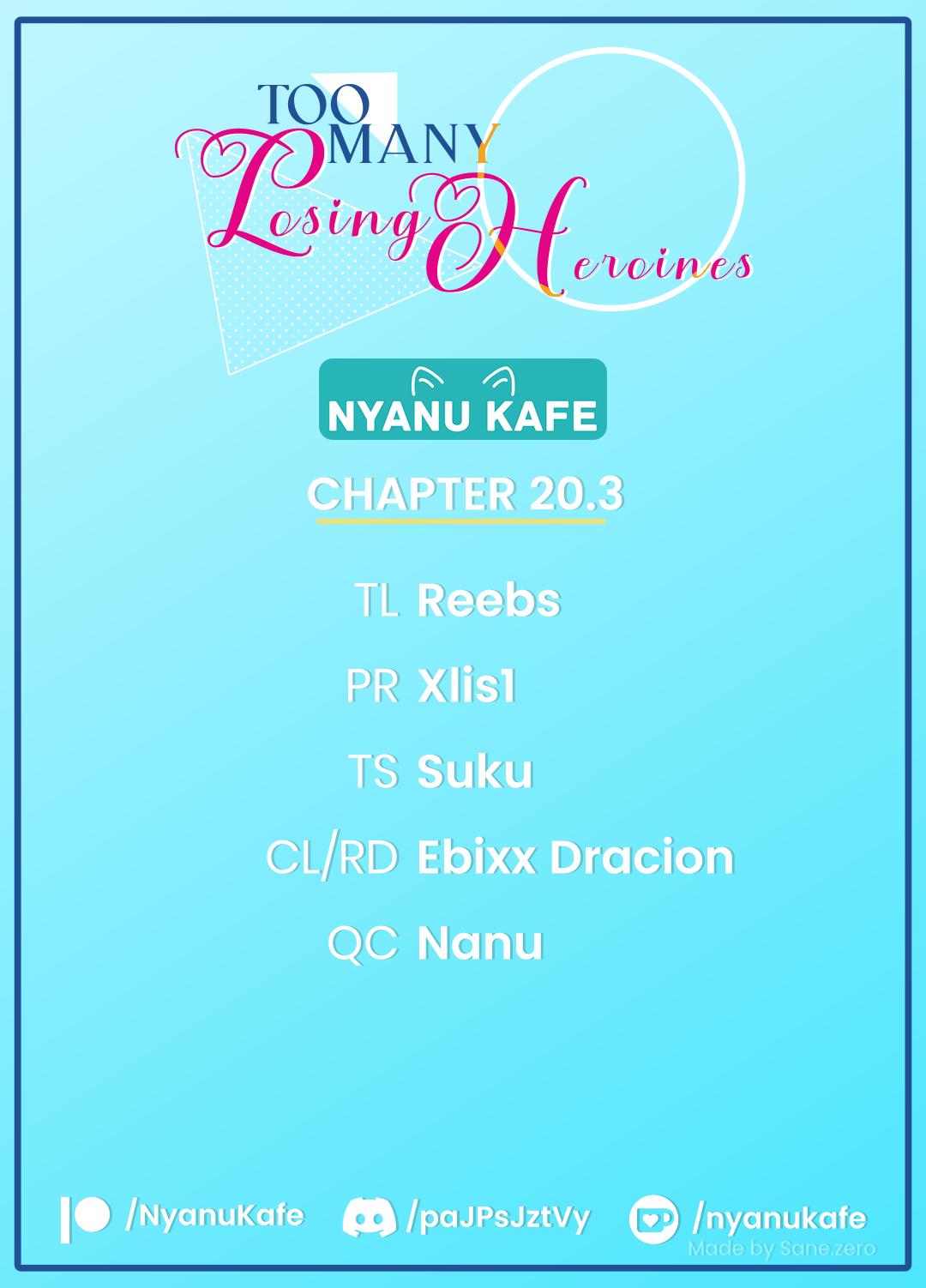 Too Many Losing Heroines! Loss 20.3 1