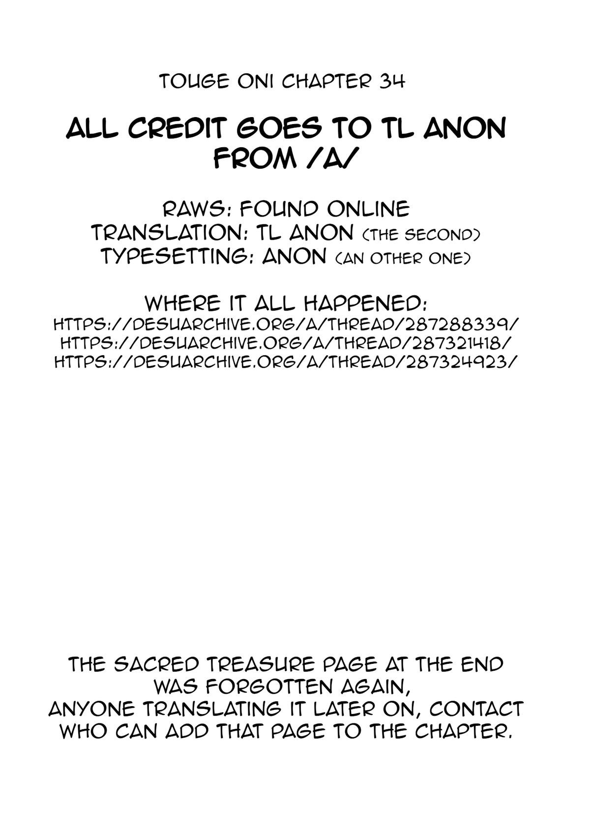 Touge Oni - Primal Gods in Ancient Times Chapter 34 49