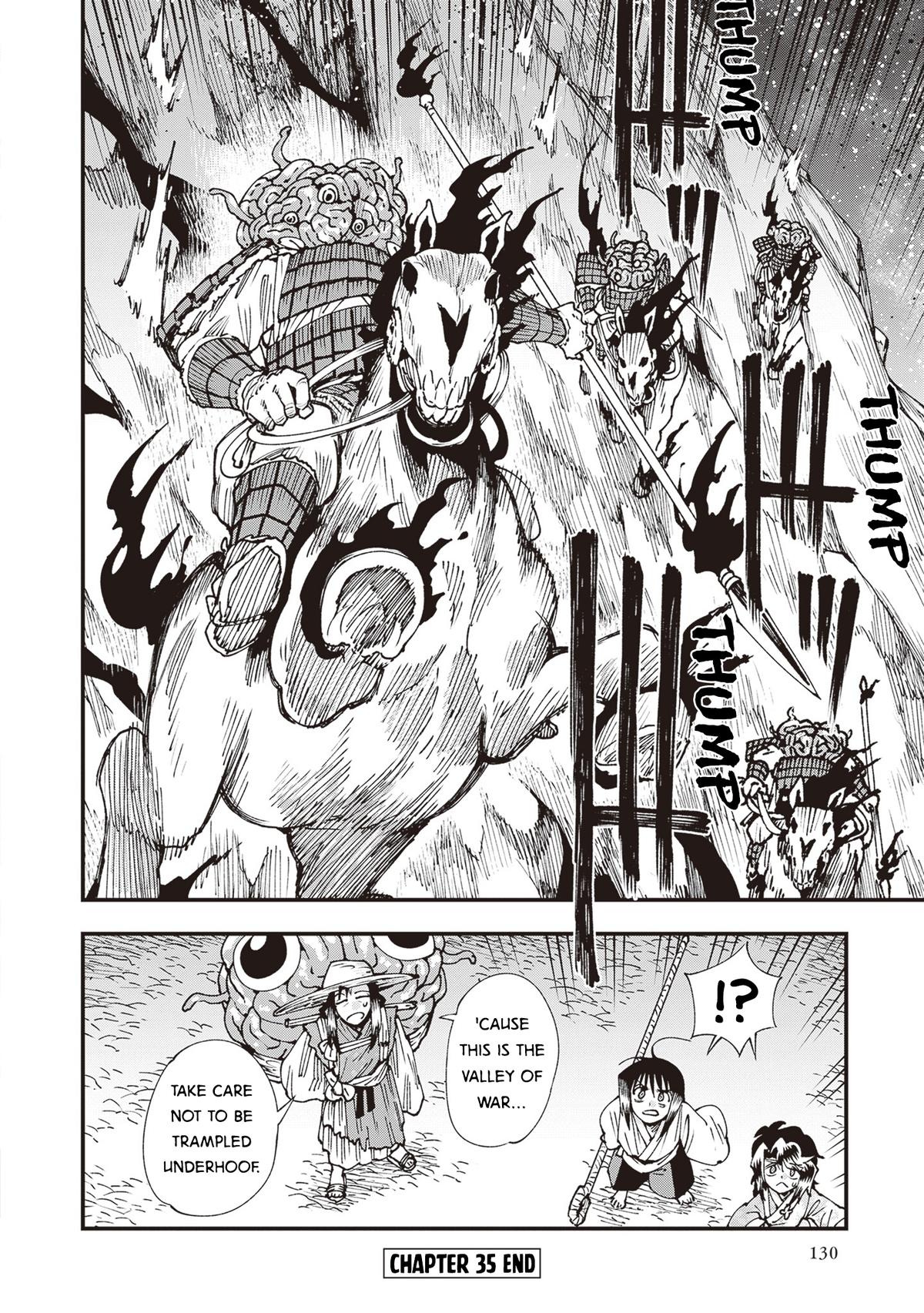 Touge Oni - Primal Gods in Ancient Times Chapter 35 36