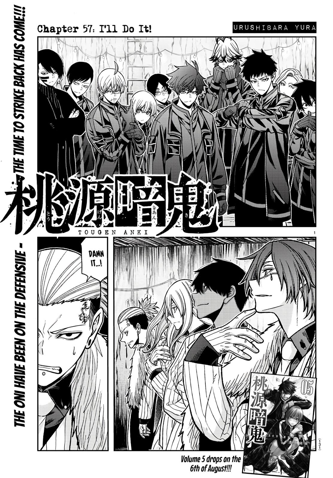 Tougen Anki Chapter 57 - Page 1 - Tougen Anki Chapter 57 manga