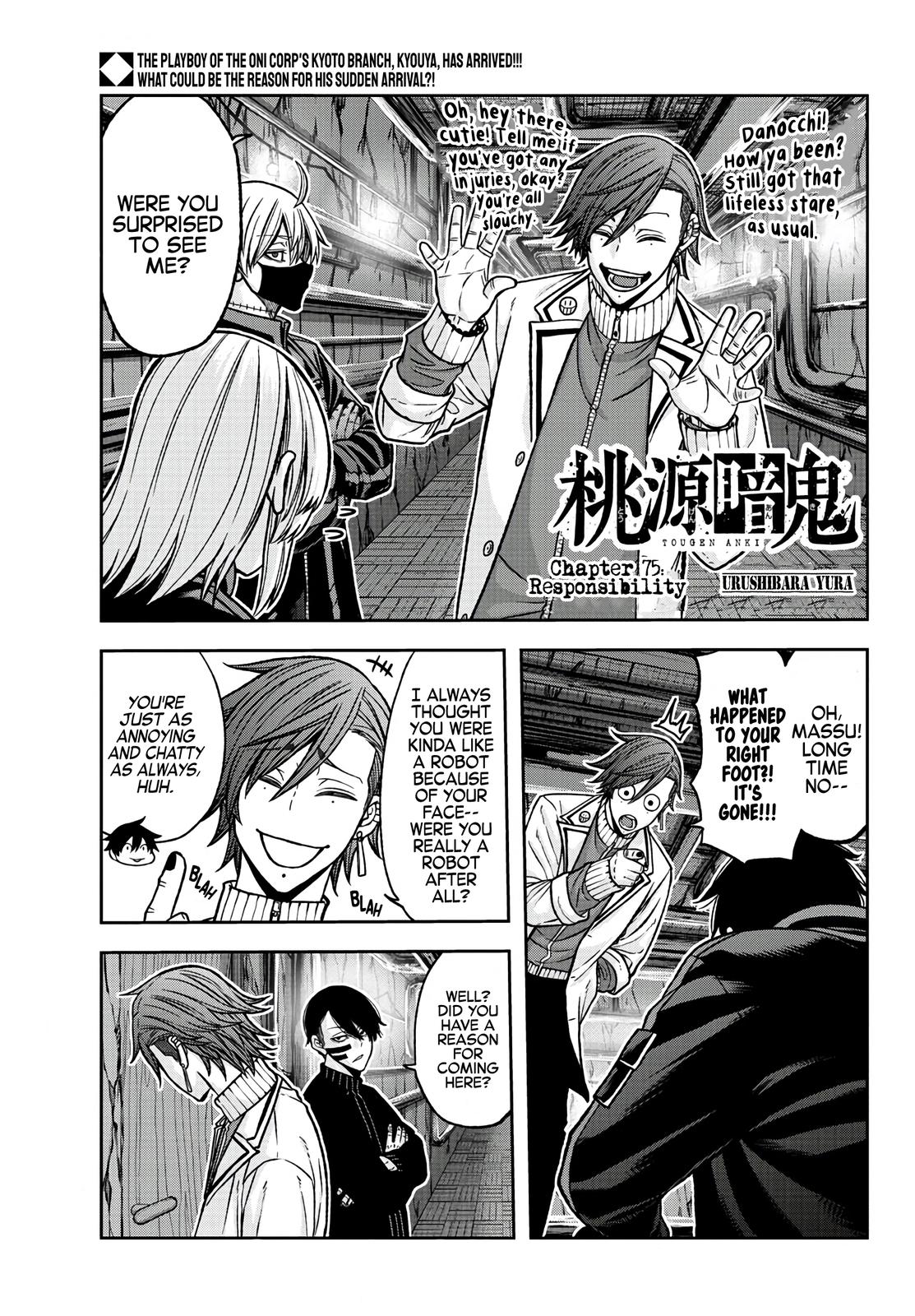 Tougen Anki Chapter 75 - Page 1 - Tougen Anki Chapter 75 manga