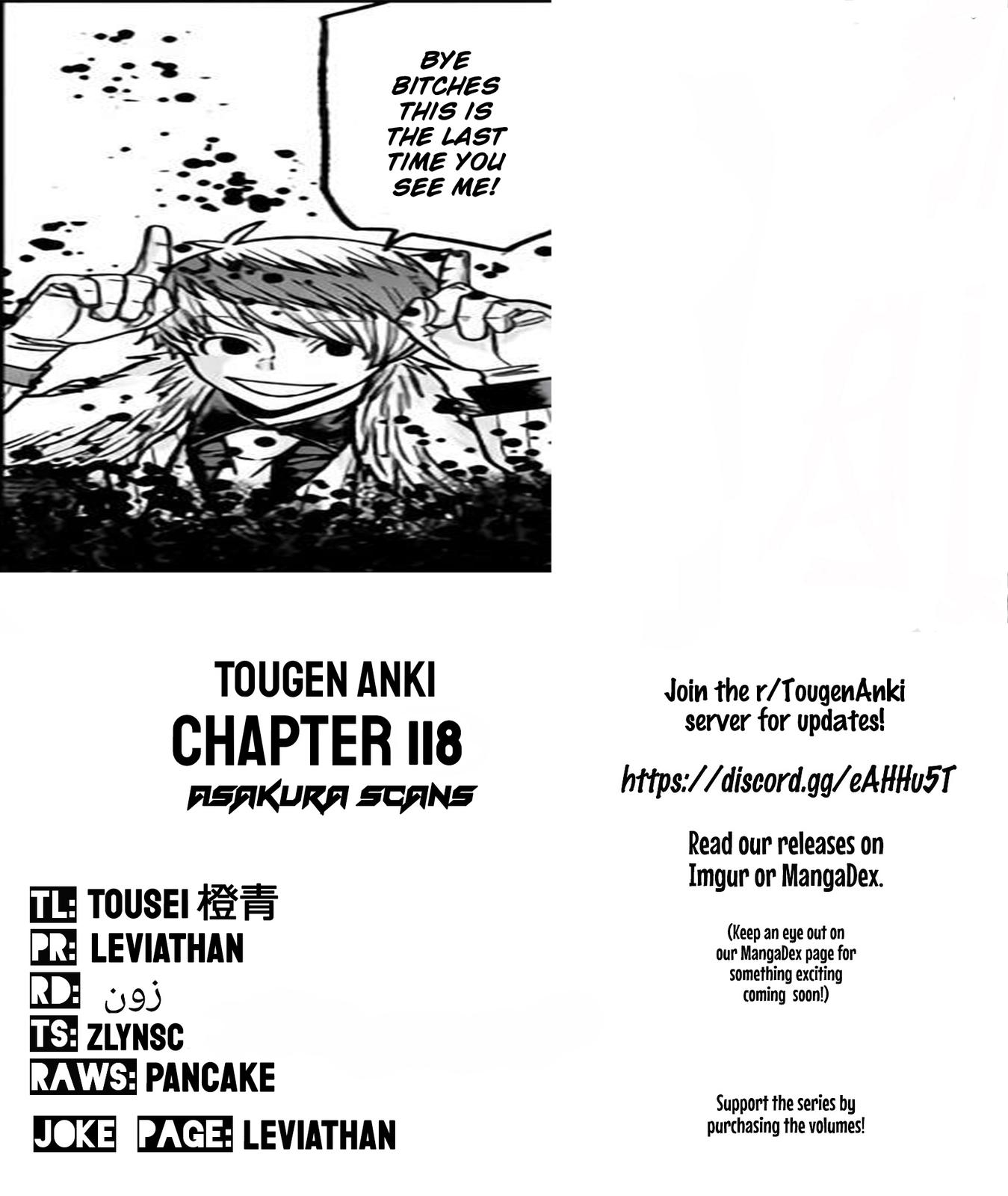 Tougen Anki - Legend of the Cursed Blood Chapter 118 19