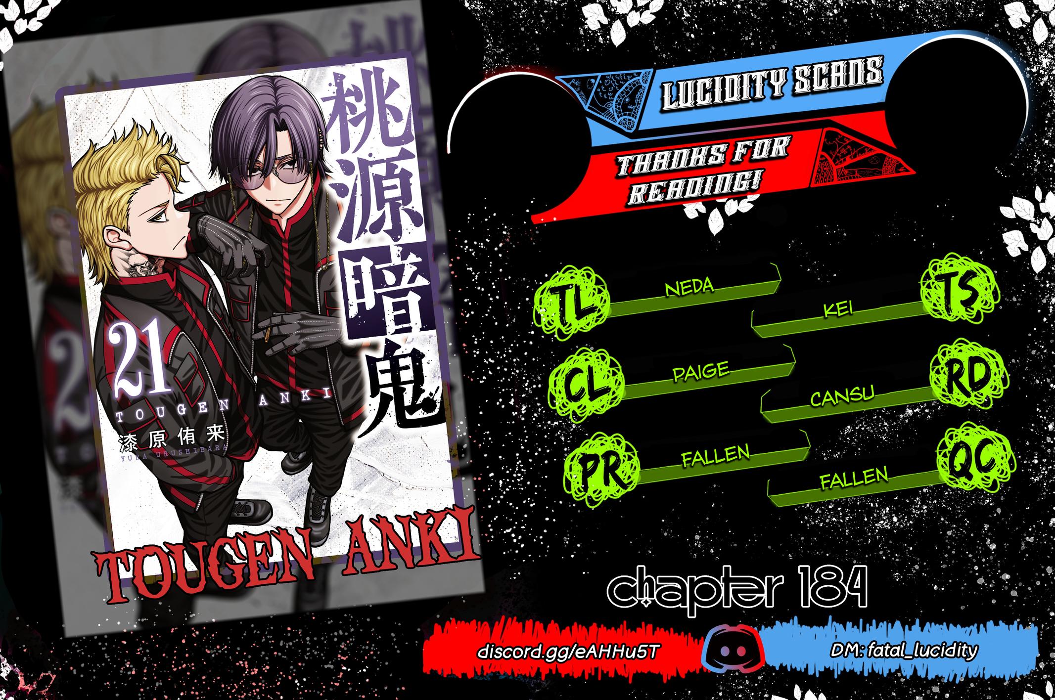 Tougen Anki Chapter 184 - Page 1 - Tougen Anki Chapter 184 manga