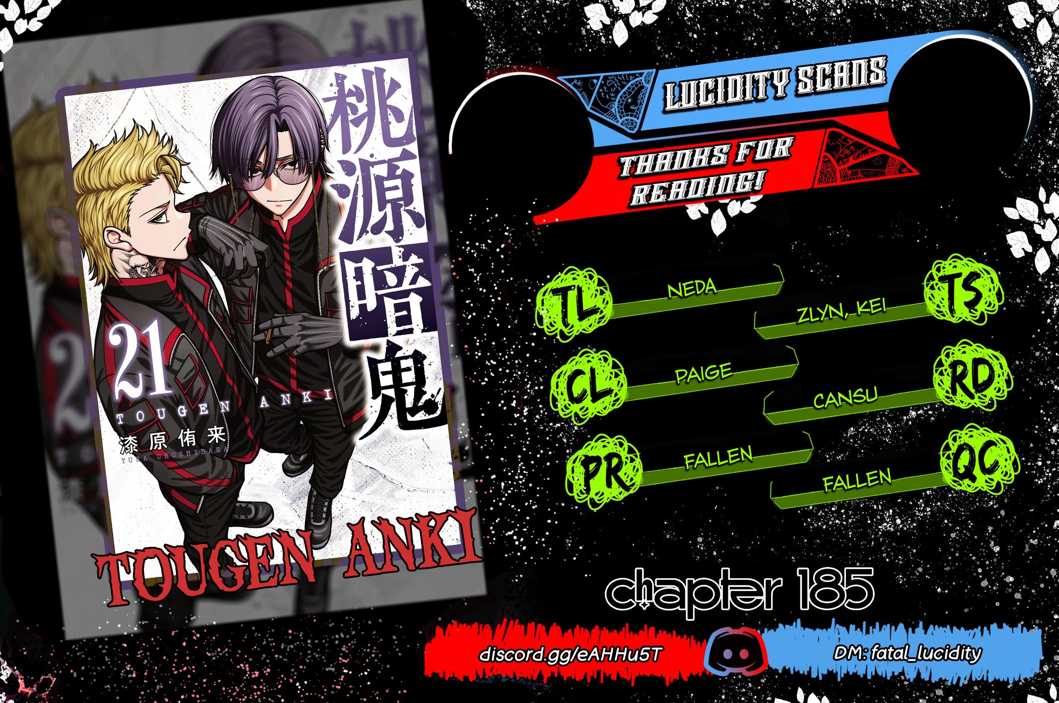 Tougen Anki Chapter 185 - Page 1 - Tougen Anki Chapter 185 manga