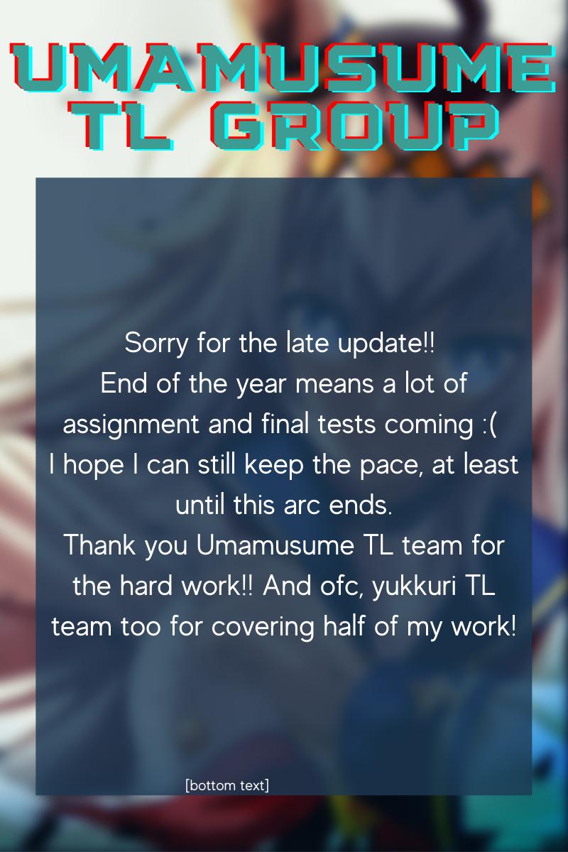 Uma Musume: Cinderella Gray Chapter 38