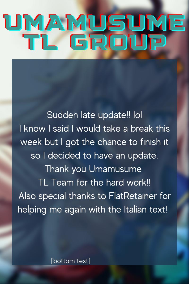 Uma Musume: Cinderella Gray Chapter 50