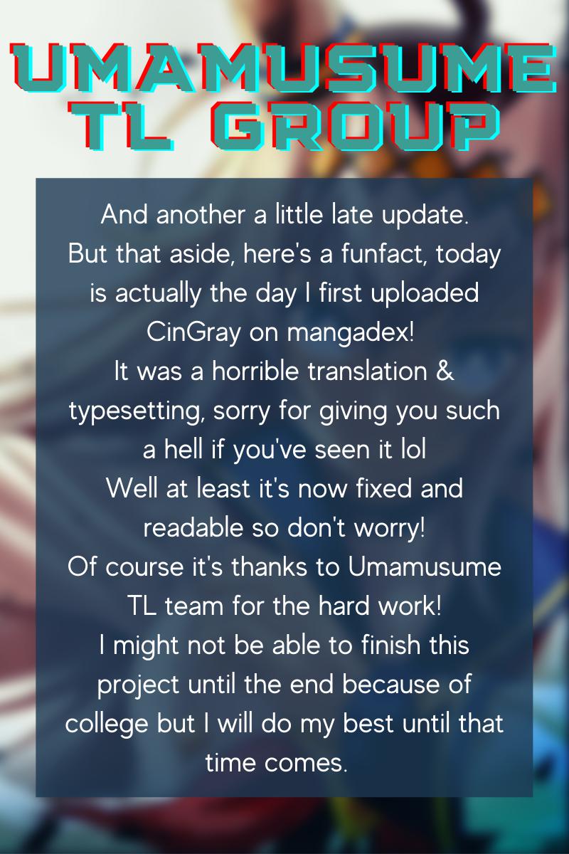 Uma Musume: Cinderella Gray Chapter 52