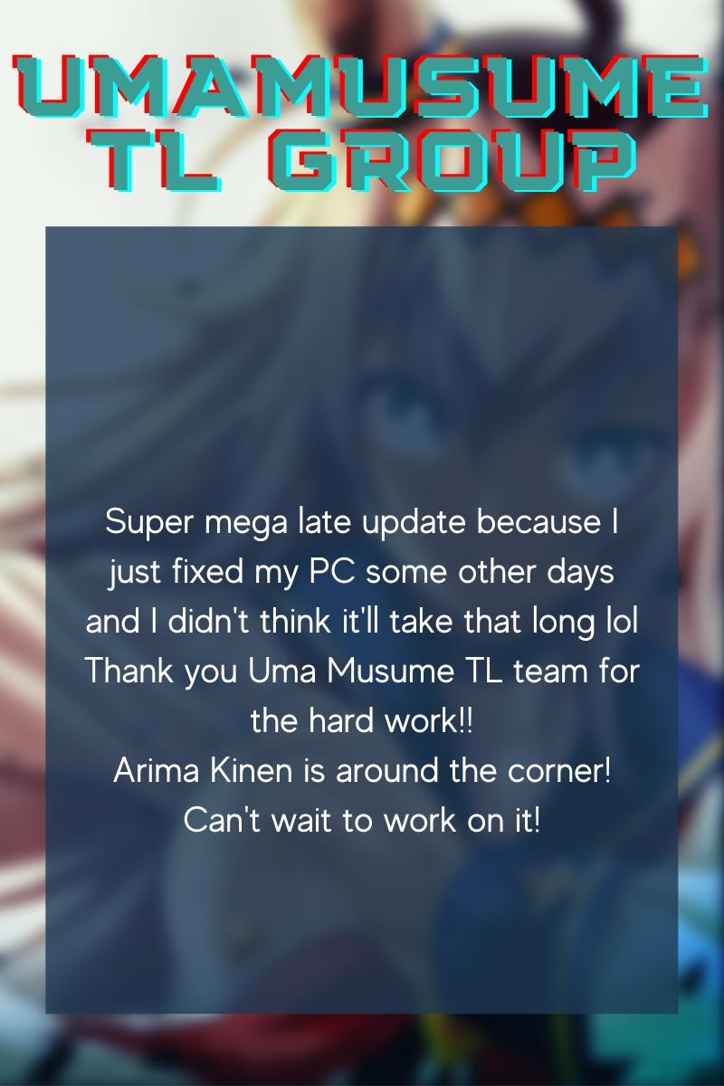 Uma Musume: Cinderella Gray Chapter 65