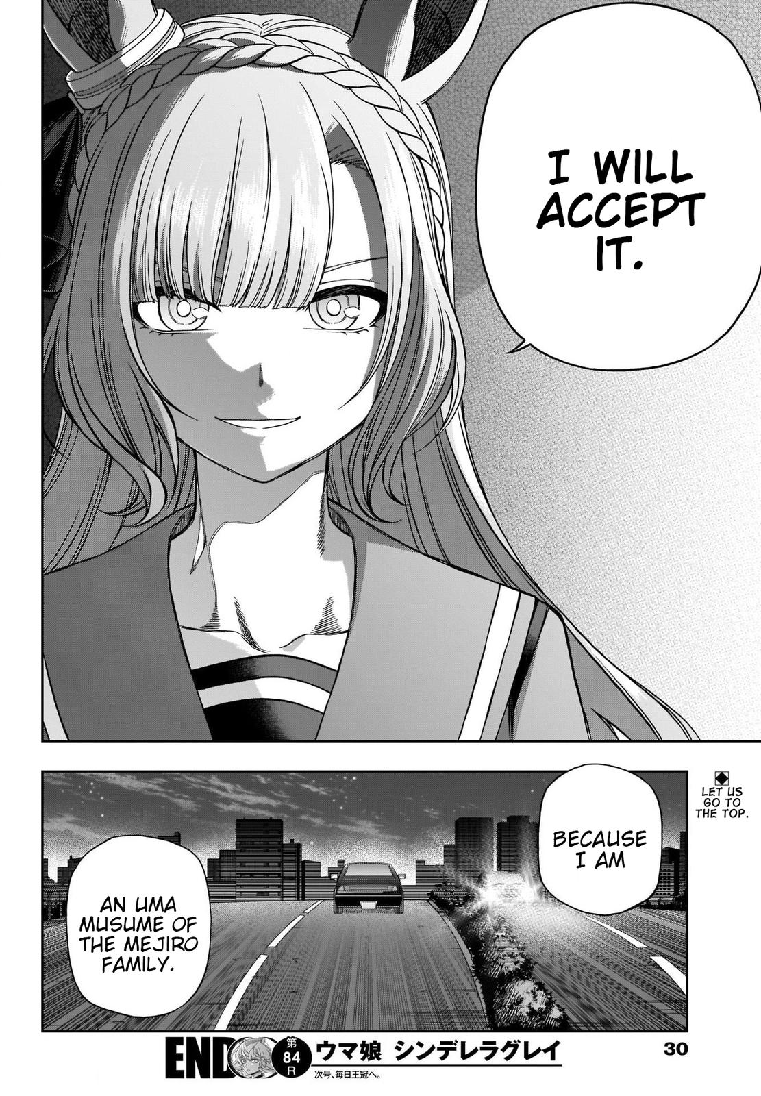 Uma Musume: Cinderella Gray Chapter 84