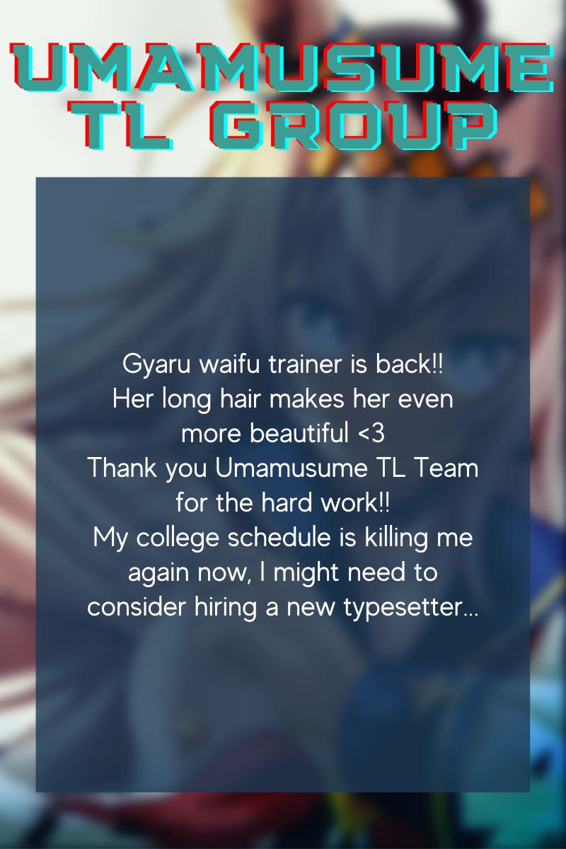 Uma Musume: Cinderella Gray Chapter 92