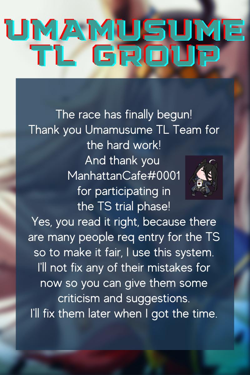 Uma Musume: Cinderella Gray Chapter 96