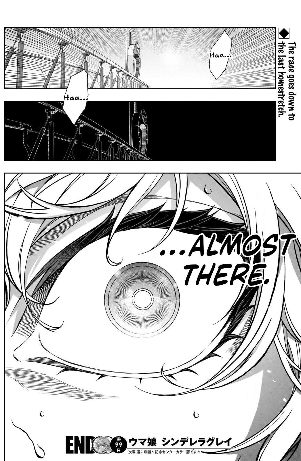 Uma Musume: Cinderella Gray Chapter 99