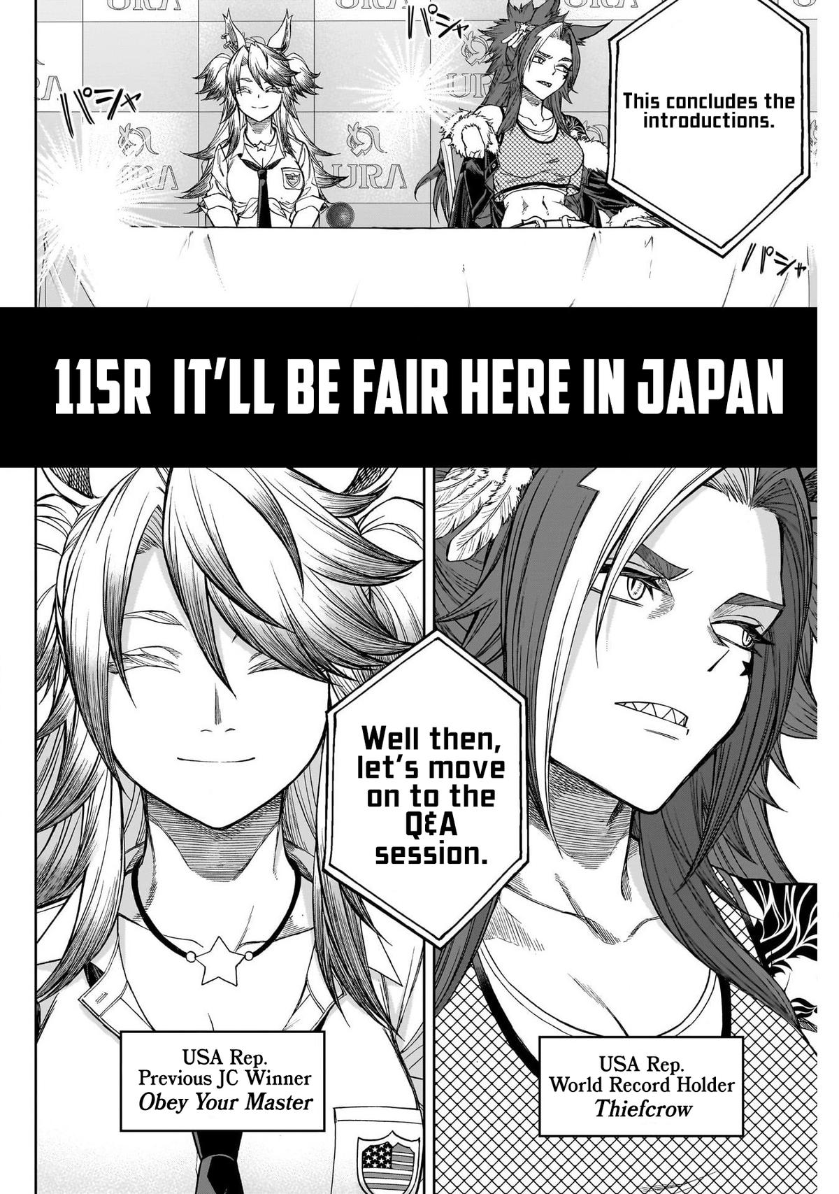 Uma Musume: Cinderella Gray Chapter 115