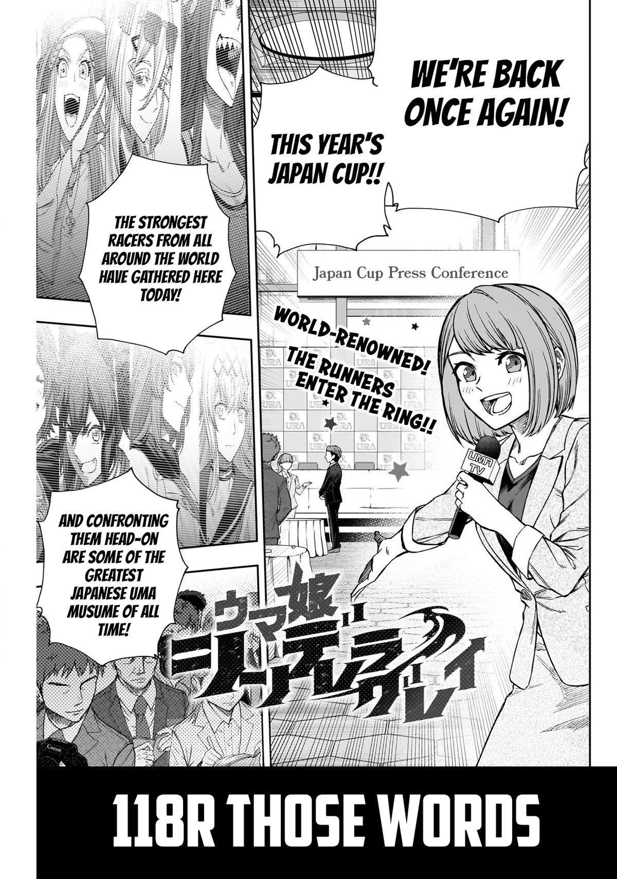 Uma Musume: Cinderella Gray Chapter 118