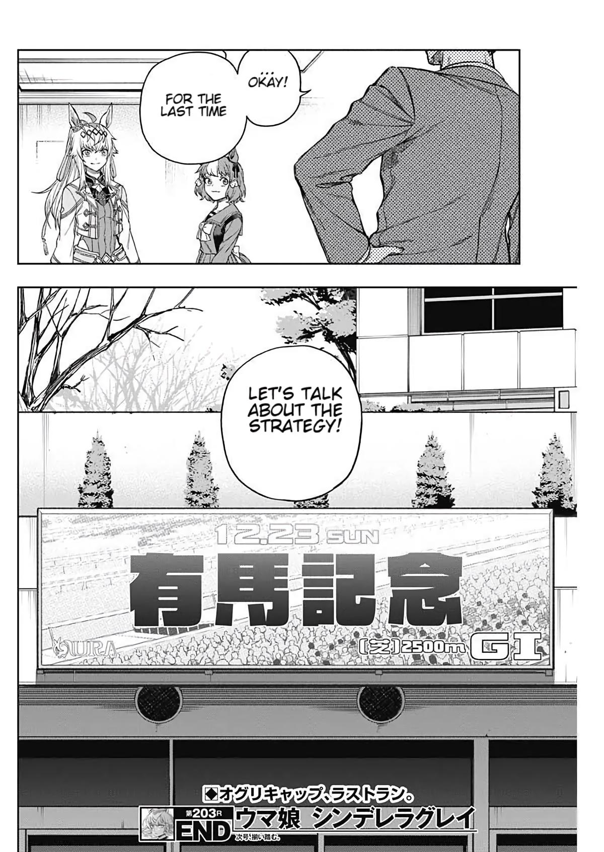 Uma Musume: Cinderella Gray Chapter 203