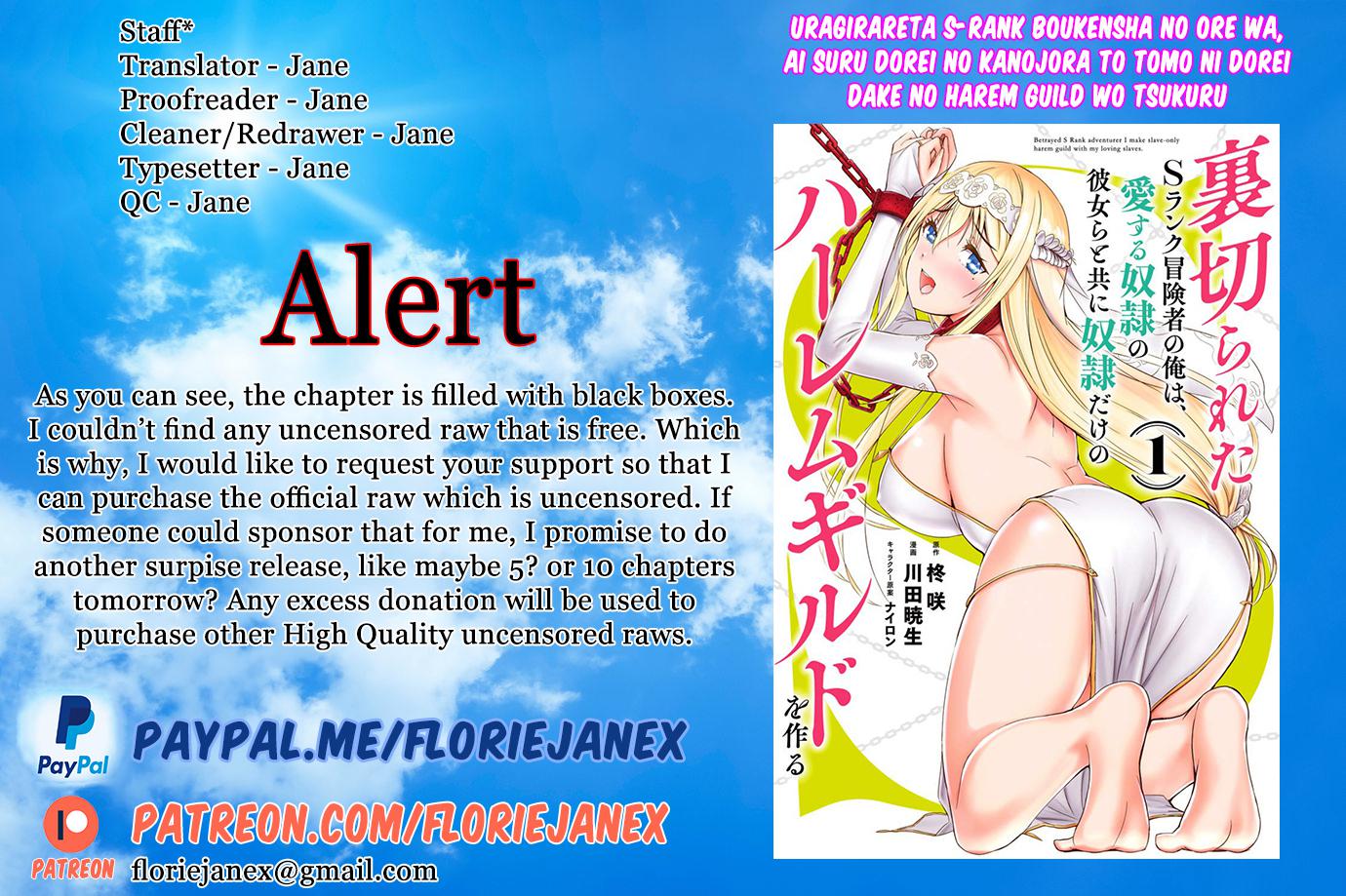 Uragirareta S-Rank Boukensha no Ore wa, Ai suru Dorei no Kanojora to Tomo ni Dorei dake no Harem Guild wo Tsukuru Chapter 43 19