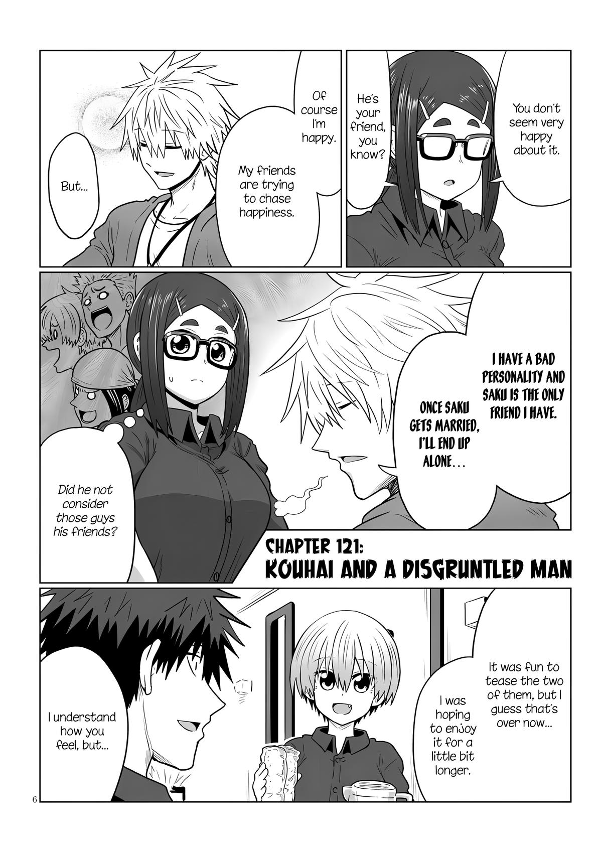 Uzaki-chan Wants to Hang Out! Chapter 121 6