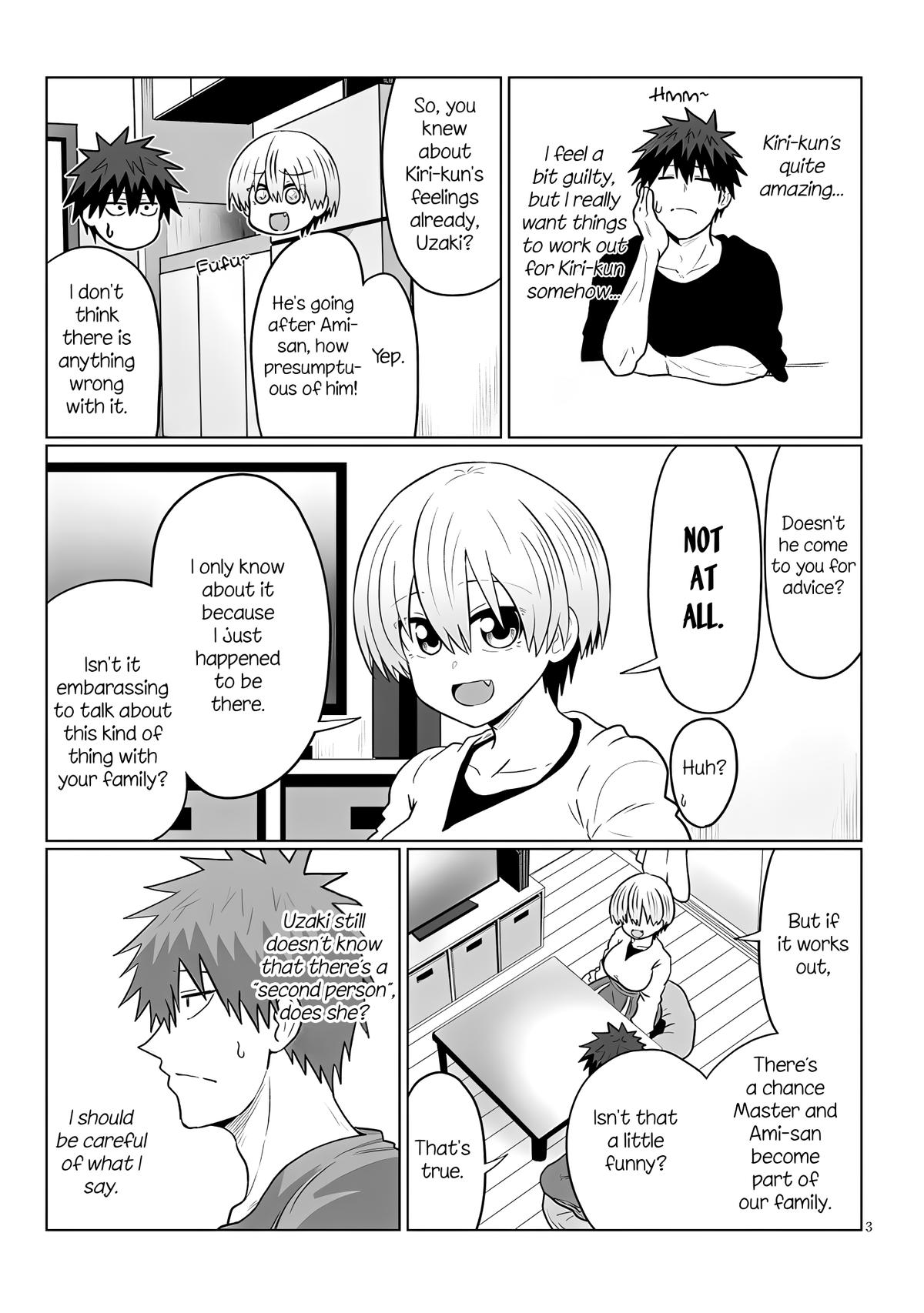 Uzaki-chan Wants to Hang Out! Chapter 125 3