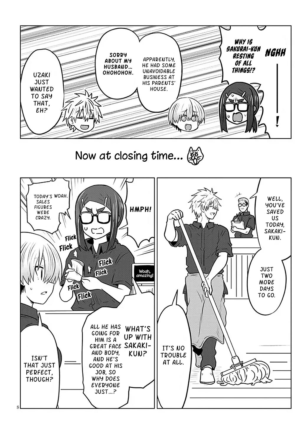 Uzaki-chan Wants to Hang Out! Chapter 130 8