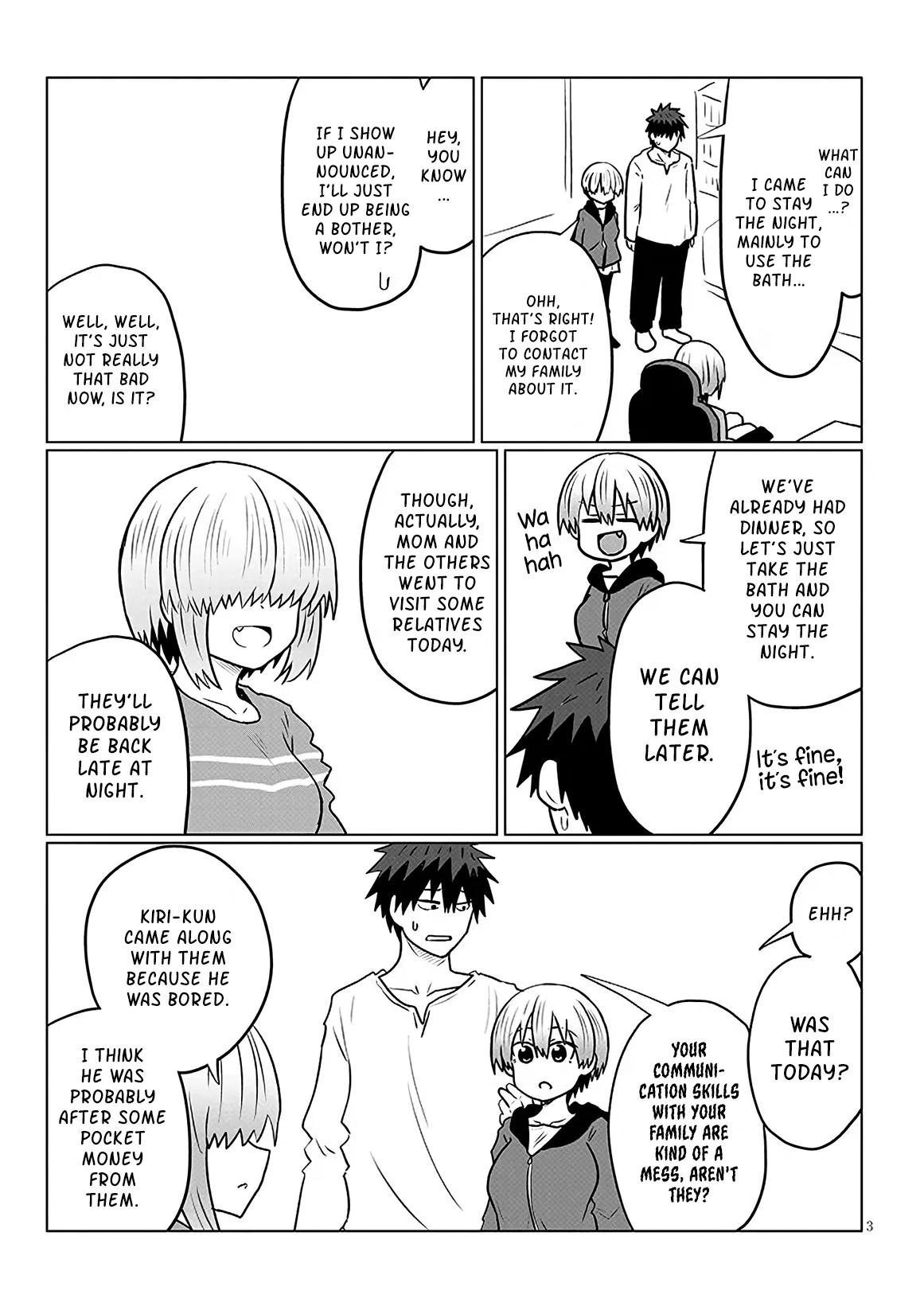 Uzaki-chan Wants to Hang Out! Chapter 134 3