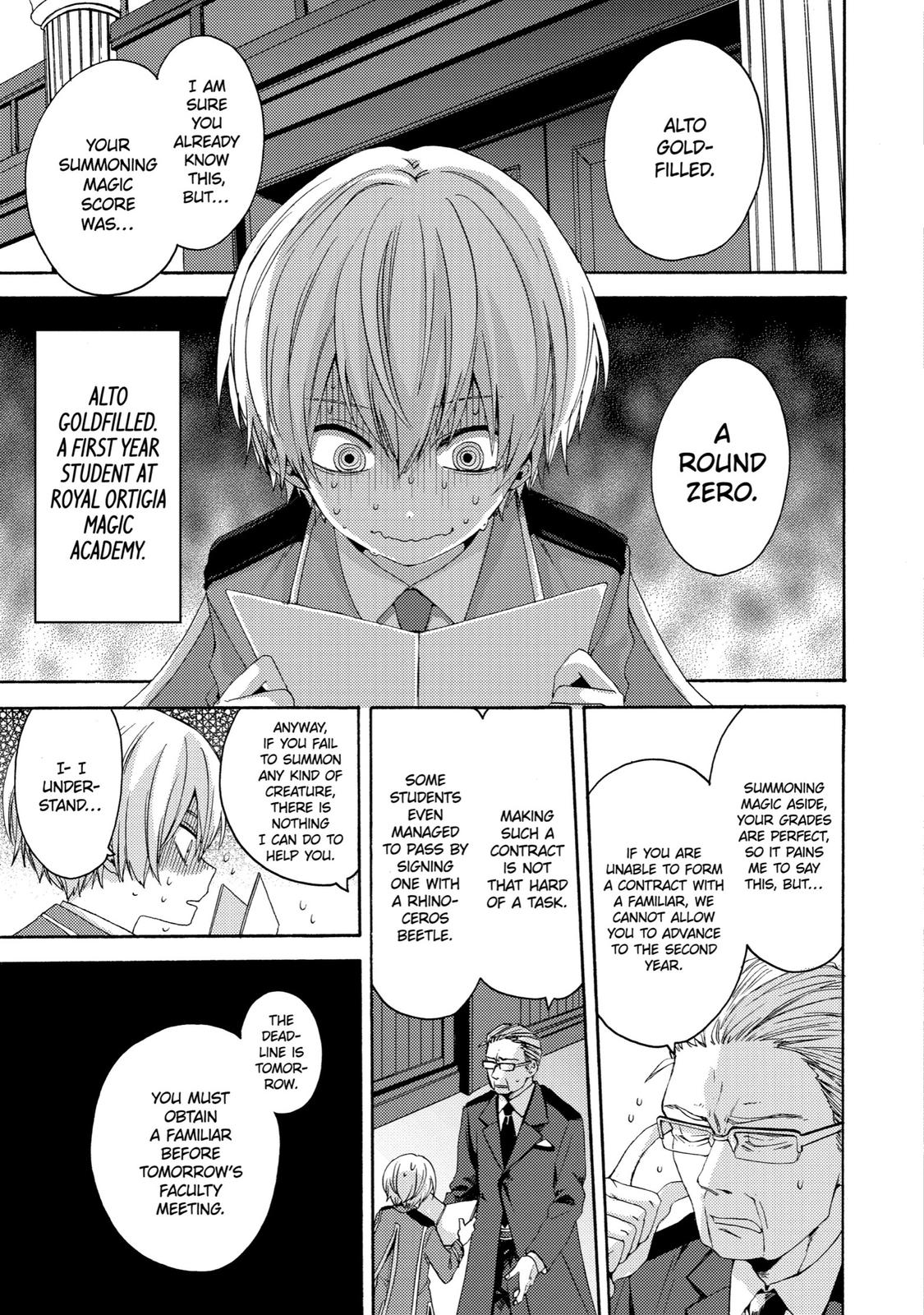 Vermeil in Gold - A Magician Pushes Through the Magical World With the Strongest Disaster episode 0 4