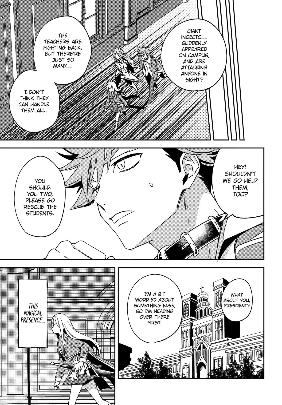 Vermeil in Gold - A Magician Pushes Through the Magical World With the Strongest Disaster episode 39 17