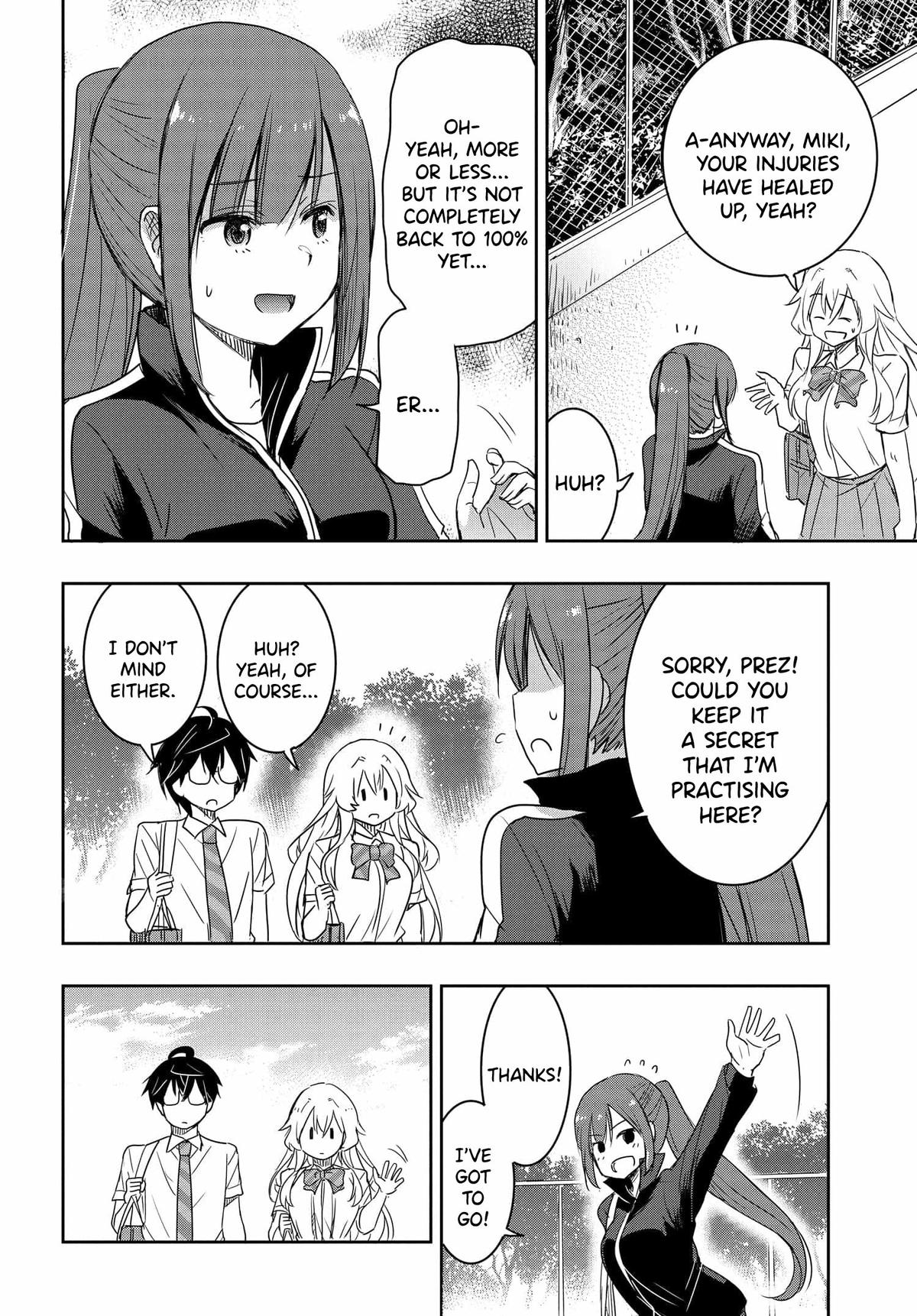 Watashi yori Tsuyoi Otoko to Kekkon shitai no: Seiso na Bijin Seito Kaichou (Jitsu wa Moto Banchou) no Himitsu wo Shiru Inkya (Jitsu wa Kanojo wo Koeru Saikyou no Yankee) Chapter 16 Page 11