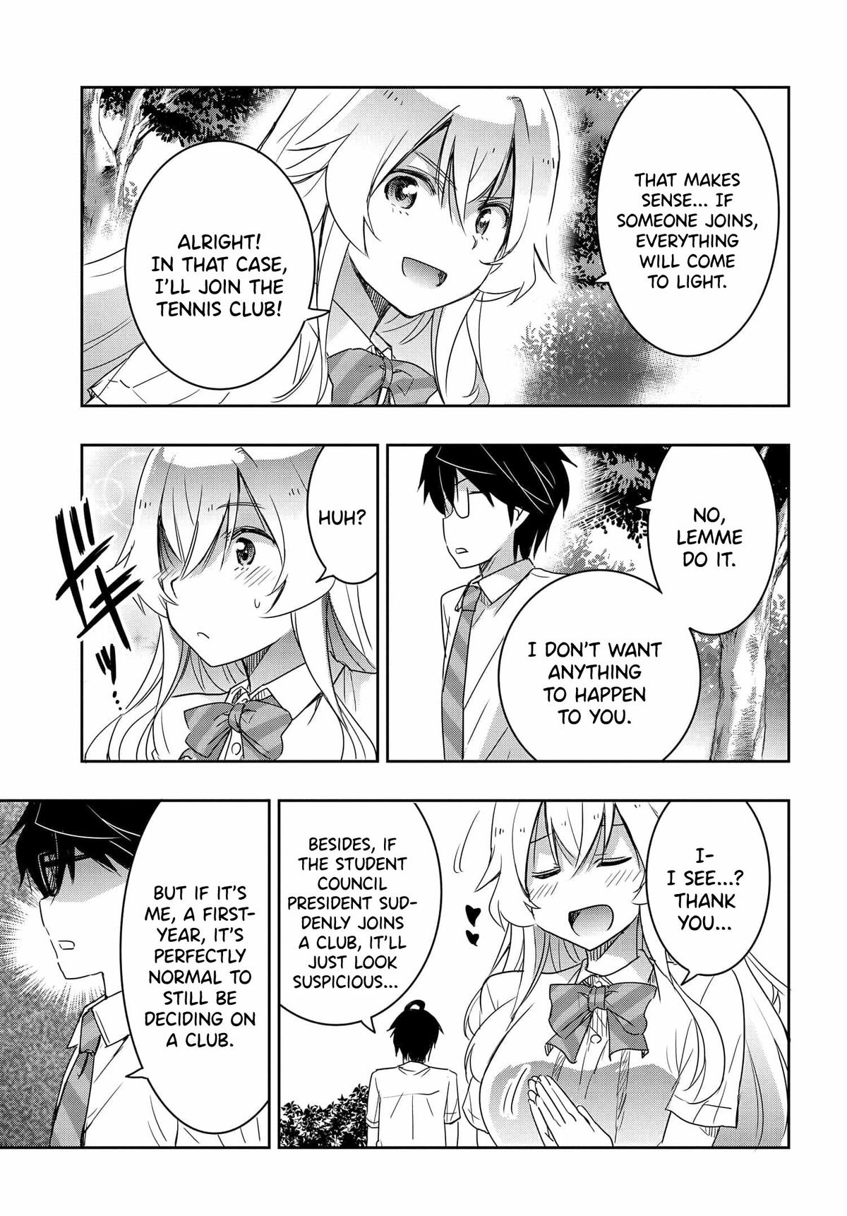 Watashi yori Tsuyoi Otoko to Kekkon shitai no: Seiso na Bijin Seito Kaichou (Jitsu wa Moto Banchou) no Himitsu wo Shiru Inkya (Jitsu wa Kanojo wo Koeru Saikyou no Yankee) Chapter 16 Page 20