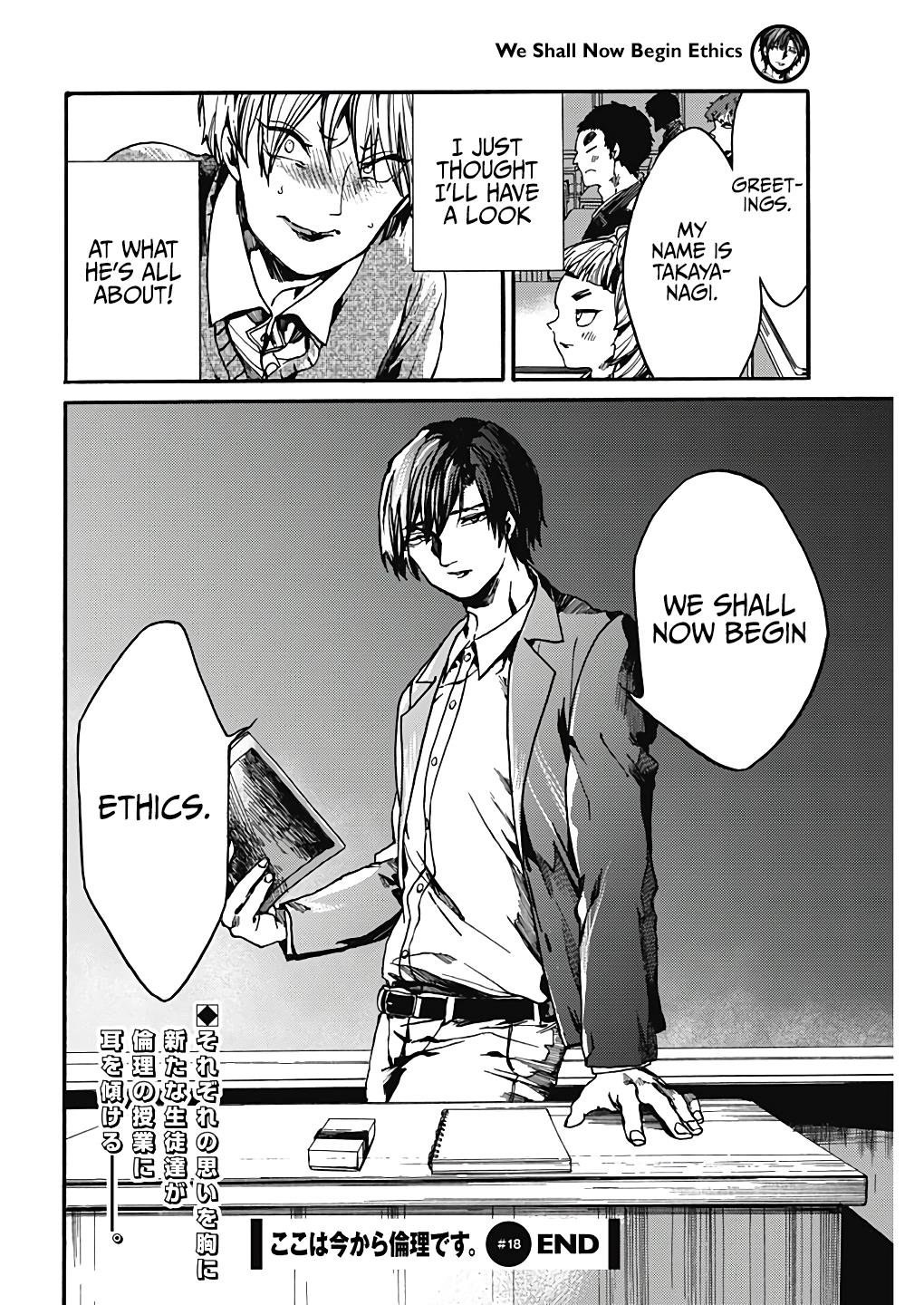 We Shall Now Begin Ethics Chapter 20 36