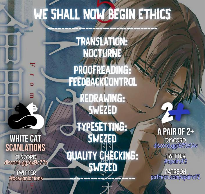 We Shall Now Begin Ethics Chapter 25 35