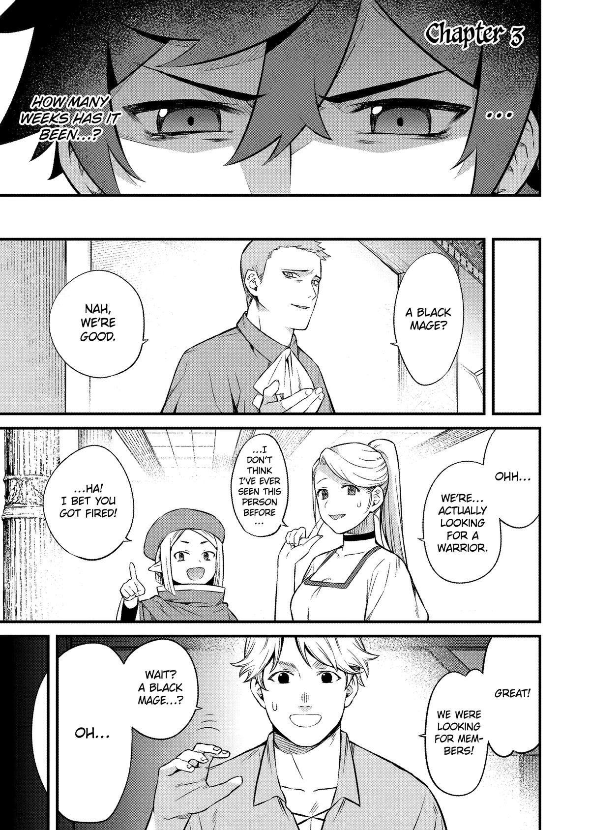 The Impregnable Demon King's Castle and the Expelled Black Mage of the Hero's Party Chapter 3 1