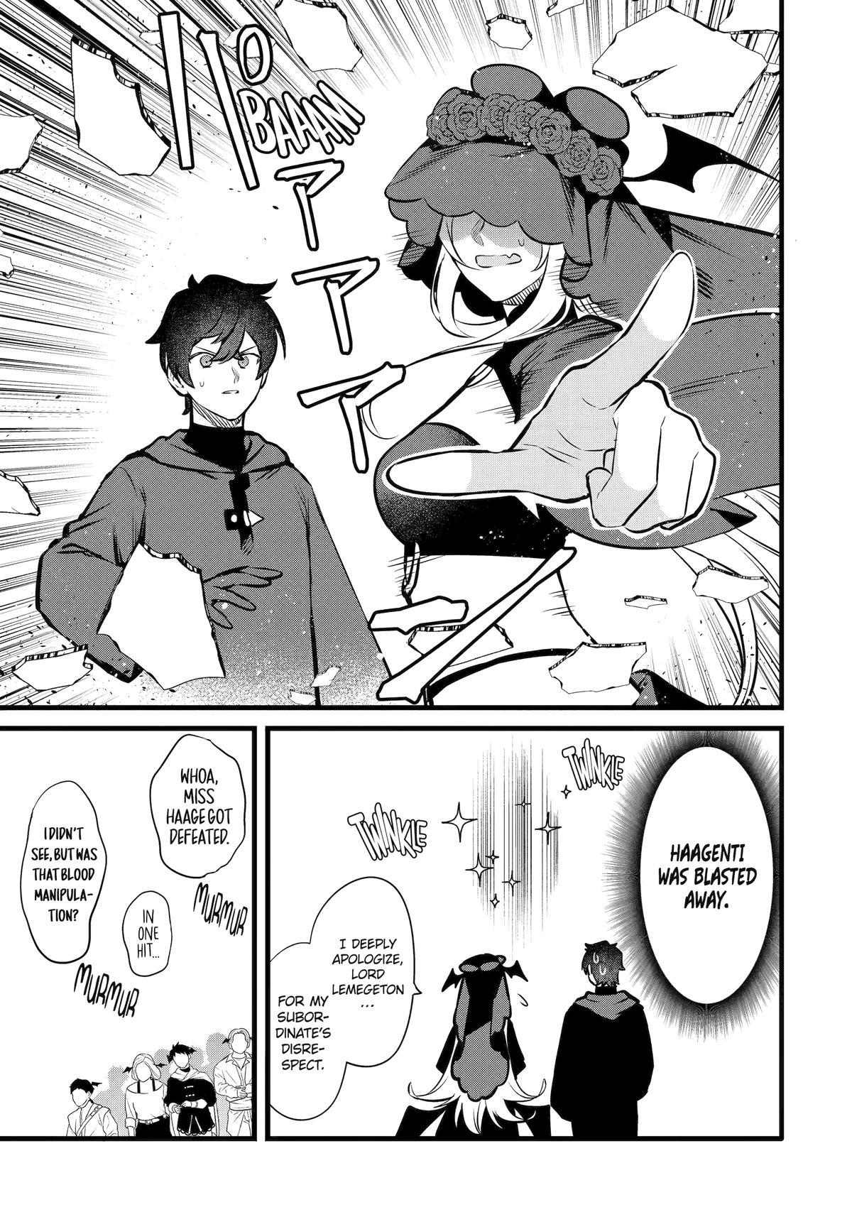 Nankoufuraku no Maoujou e Youkoso: Debuff wa Fuyou to Yuusha Party wo Oidasareta Kuro Madoushi, Maougun no Saikou Kanbu ni Mukaerareru Chapter 48 Page 3